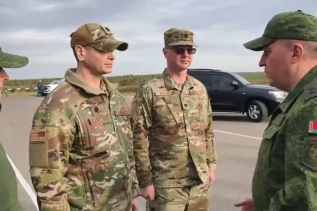 Ofițeri americani, observatori ai exercițiilor militare comune Rusia - Belarus