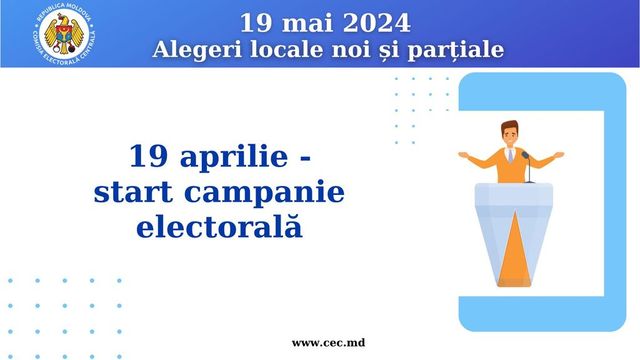 Start campaniei electorale pentru alegerile locale noi