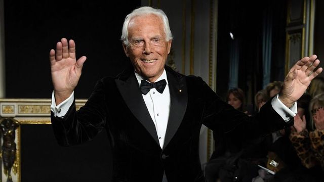 Designerul italian Giorgio Armani a decedat la vârsta de 91 de ani
