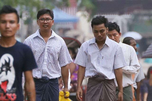 Reuters reporters Kyaw Soe Oo and Wa Lone, jailed in Myanmar, freed from prison