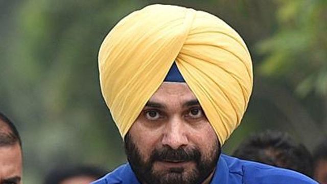 Vacated ministerial bungalow, tweets Navjot Singh Sidhu