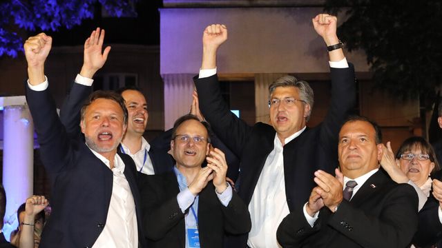 Управляващата партия в Хърватия печели парламентарните избори