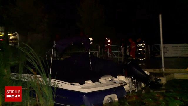 Uciși de furtună pe Lacul Snagov