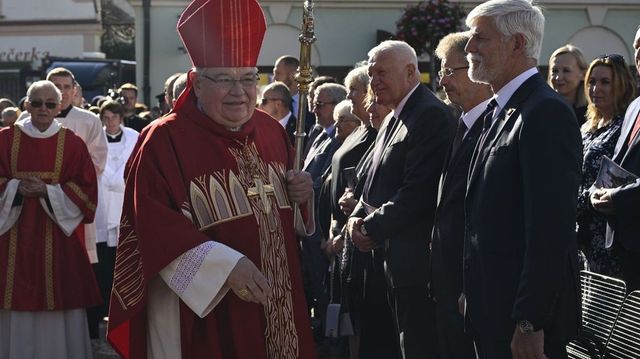 Ve Staré Boleslavi si připomněli svatého Václava, na mši přijel i Pavel