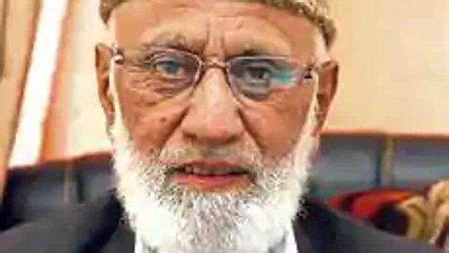 Separatist Hurriyat leader Ashraf Sehrai, Jamaat members detained in Kashmir