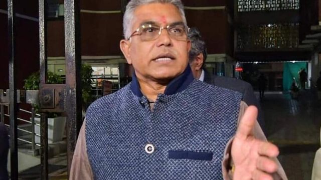 BJP's Dilip Ghosh Makes Controversial Remarks Against Mamata Banerjee, Her Party Files Plaint With Poll Body