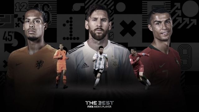Lionel Messi, Cristiano Ronaldo și Virgil Van Dijk, finalilștii premiului FIFA The Best