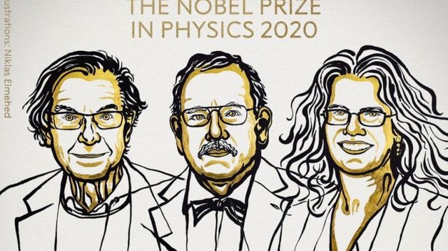 Premiul Nobel 2020 pentru Fizică, acordat pentru descoperiri în domeniul găurilor negre