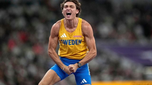 Duplantis gana el oro con un nuevo récord del mundo