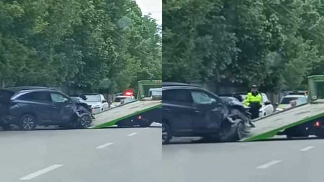 Accident în capitală: Un șofer a ajuns la spital, după ce și-a pierdut cunoștința la volan și a ajuns cu mașina într-un gard