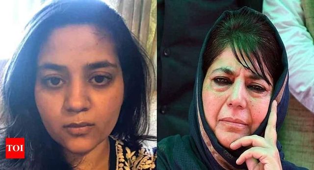 Mehbooba Mufti’s daughter appeals J&K admn to shift her mother to place equipped for winter