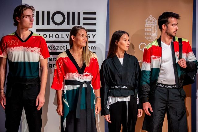 A ruhájukkal is üzennek a magyarok a tokiói olimpián
