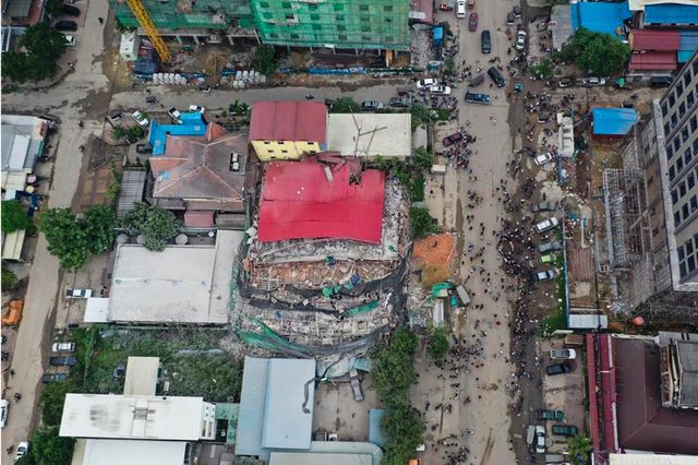 Seven Dead, Dozens Feared Buried in 7-Storey Building Collapse In Cambodia