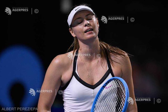 Maria Sharapova, eliminată în primul tur la Brisbane