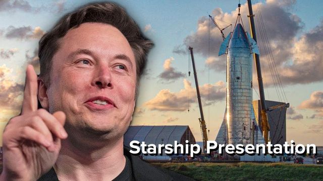 Elon Musk a prezentat prima navetă spațială SpaceX concepută pentru transportul de călători pe Lună și, ulterior, pe Marte