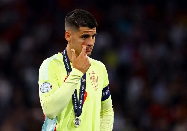 Detenido un malagueño por amenazar de muerte a Morata tras fallar el penalti en la Nations League