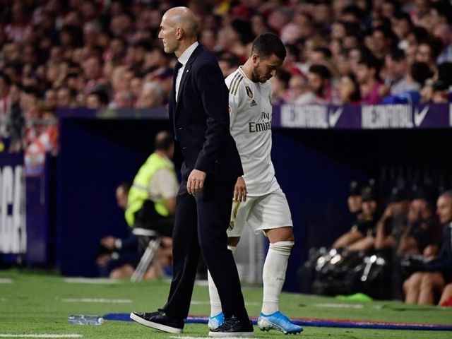 Real Madrid coach Zinedine Zidane confirms Eden Hazard’s injury absence set to continue in Super Cup