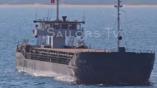 O navă cargo sub pavilion moldovenesc a eșuat într-un golf din Grecia