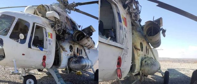 Un elicopter din Republica Moldova a fost doborat de o racheta in Afganistan
