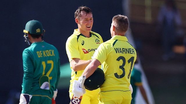 Warner, Labuschagne hit centuries as Australia ease past South Africa