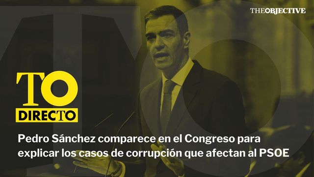 En directo | Pedro Sánchez comparece en el Congreso para anunciar un paquete de medidas anticorrupción