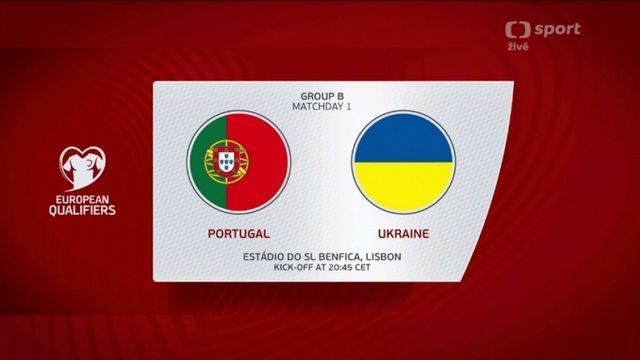 Sestřih utkání Portugalsko - Ukrajina