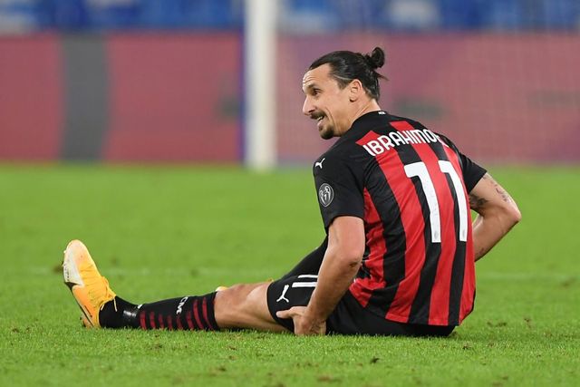 Milan, lesione muscolare per Ibrahimovic
