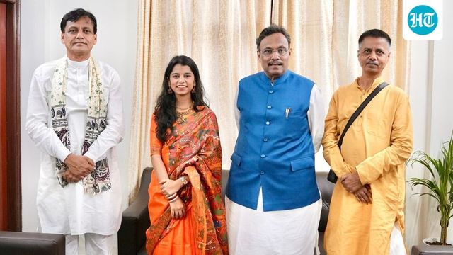 Meet popular folk singer Maithili Thakur likely to contest in Bihar election from…