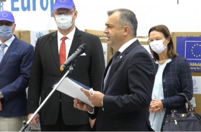 ЕС и ВОЗ передали Молдове первый груз гуманитарной помощи