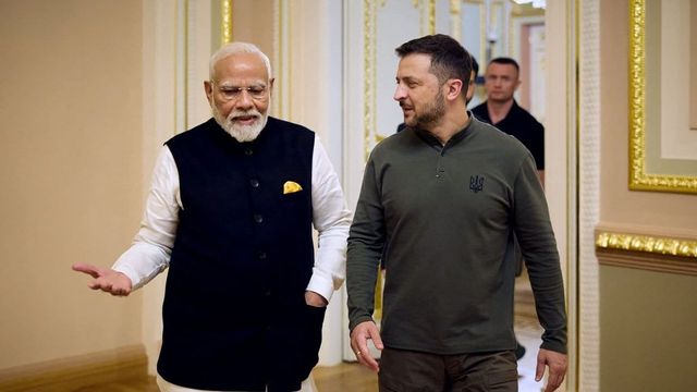 Zelenskyy thanks PM Modi for greetings on Ukraine's Independence Day