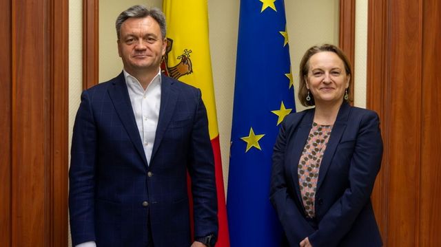 Premierul Dorin Recean și noua ambasadoare UE la Chișinău au stabilit prioritățile comune în cadrul unei întrevederi