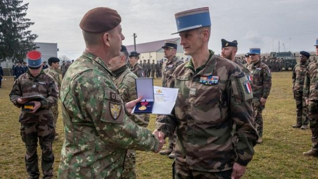 Schimbare la comanda Grupului de luptă al NATO din România