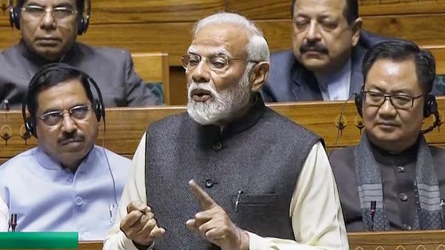 Nehru thought Indians to be lazy: PM Modi jabs Congress in Lok Sabha
