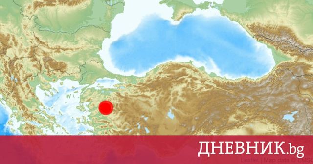 Земетресение с магнитуд 6,1 разтърси Турция