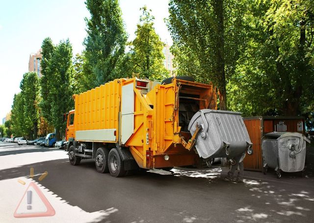 В Кишиневе легковой автомобиль столкнулся с мусоровозом