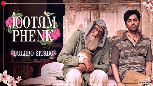 Ayushmann Khurrana shares Gulabo Sitabo new track Jootam Phenk, also featuring Amitabh Bachchan