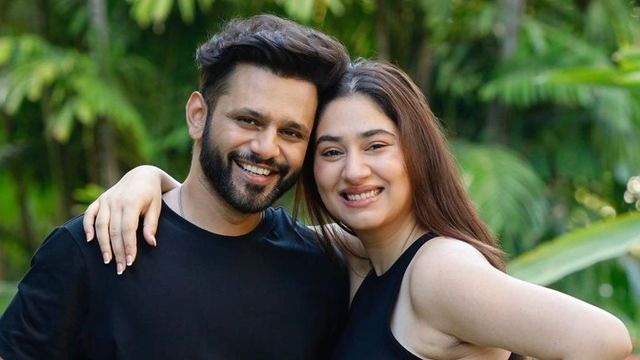 Rahul Vaidya and Disha Parmar are blessed with a baby girl, couple announces through a sweet baby Ganesha post