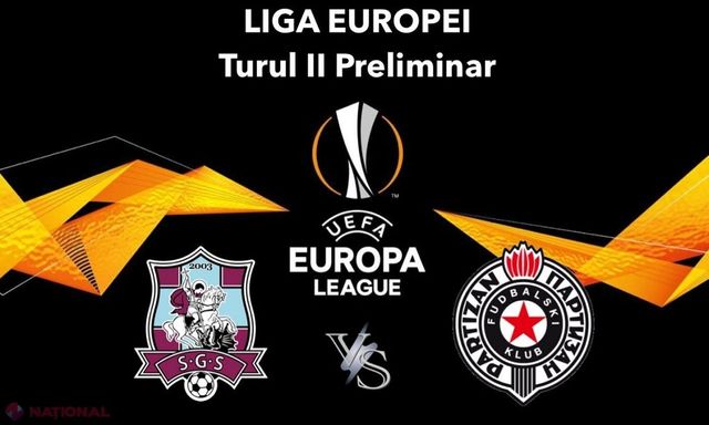 Liga Europa: Sfântul Gheorghe Suruceni va juca cu Partizan Belgrad