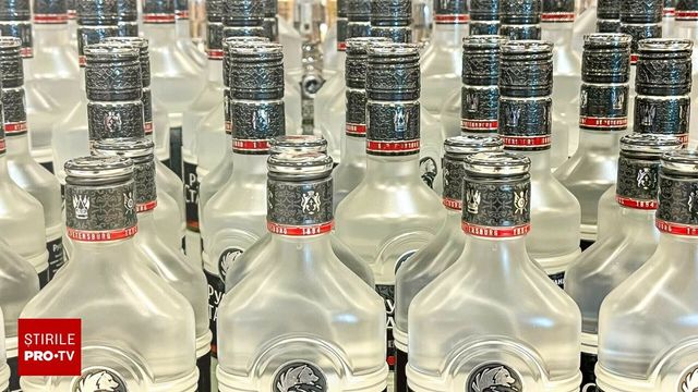 Producție de vodcă în scădere în acest an în Rusia