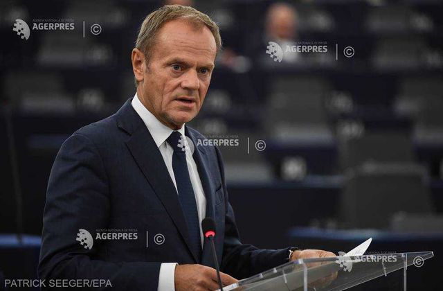 Amânarea Brexitului, discutată de Donald Tusk cu cei 27 de lideri europeni