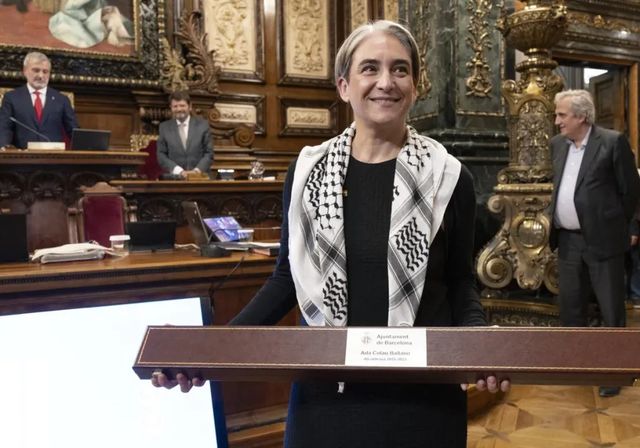 Colau se suma a la flotilla de decenas de barcos que partirá desde Barcelona el domingo hacia Gaza