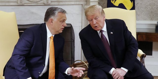Trump azt mondta Orbánnak, úgy érzi, mintha ikrek volnának