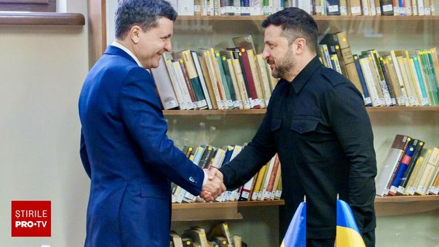 Zelenski i-a mulțumit cu întârziere și lui Nicușor Dan