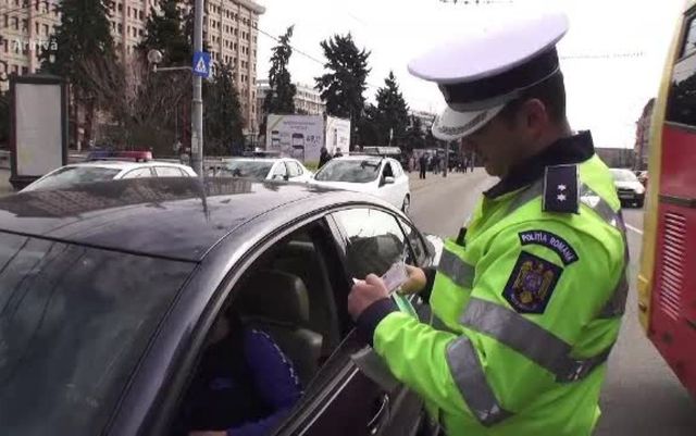 Șofer din București, prins cu 212 kilometri pe oră pe un drum din Vrancea