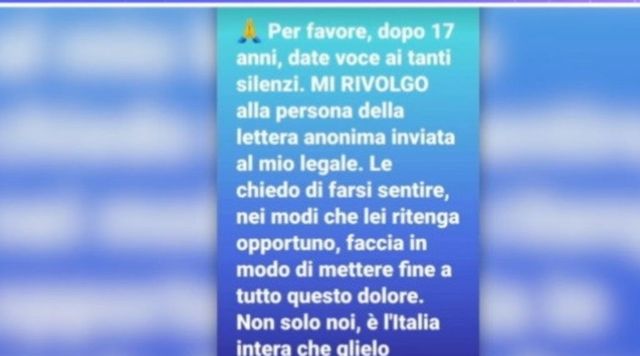 Nuova lettera anonima su Denise Pipitone, Piera Maggio: "Chi ha scritto si faccia sentire"