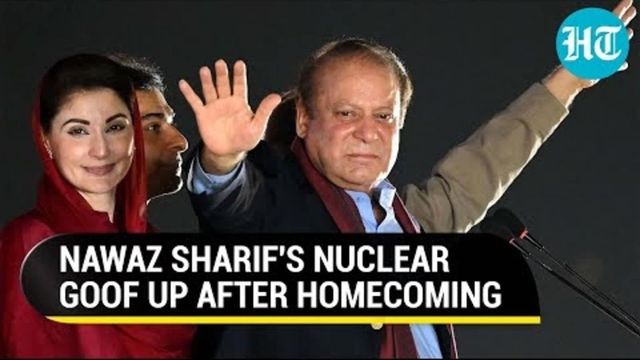 Nawaz Sharif Claims Bill Clinton Offered Him $5 BN To Avoid Nuclear Test But Forgets When | Watch