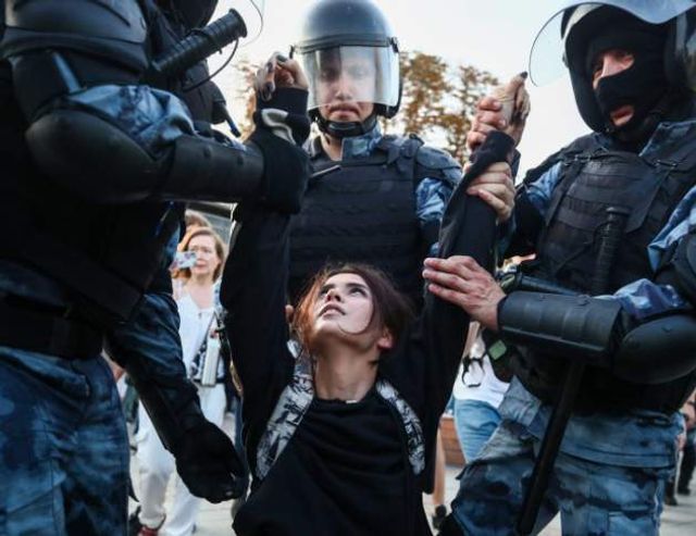 Отново протест на опозицията в Москва