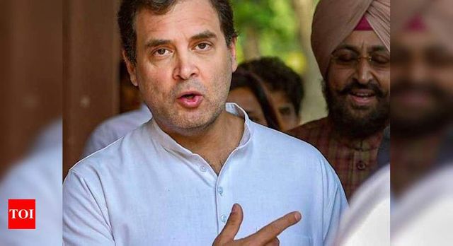 First step in right direction: Rahul on Centre's financial package
