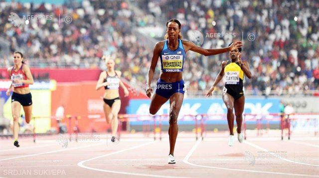 VIDEO CM Atletism: Americanca Dalilah Muhammad a stabilit un record mondial la 400 metri garduri