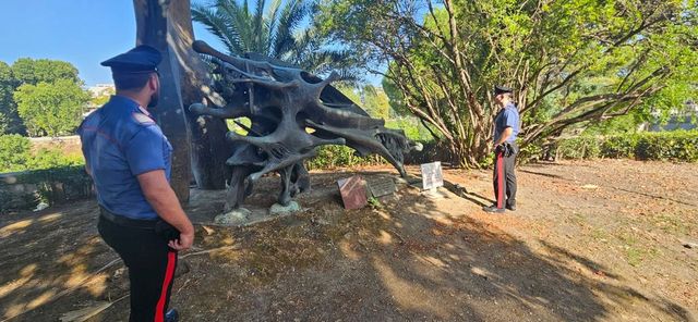 Danneggiata la lapide del monumento di Matteotti a Roma